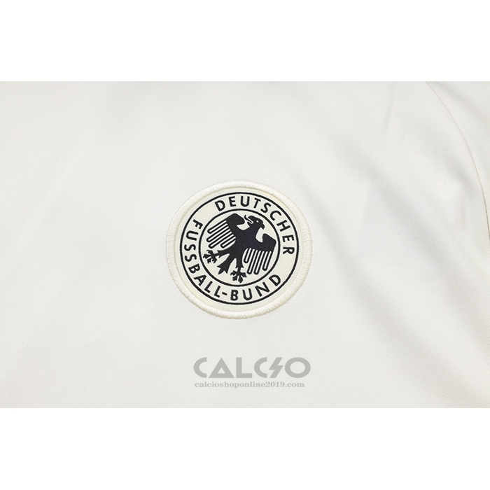 Tuta da Track Germania Manica Corta 2026-2027 Crema - Pantaloncini